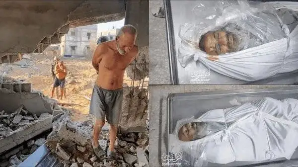 سند اعدام میدانی 2 نفر در غزه + تصاویر