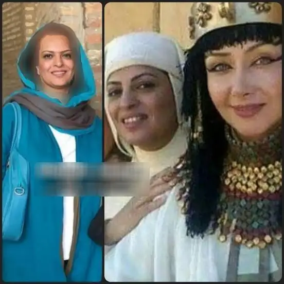 عکس سفر در زمان - تغییرات چهره ندیمه بانو زلیخا در سریال یوسف پیامبر بعد از گذشت 15 سال!