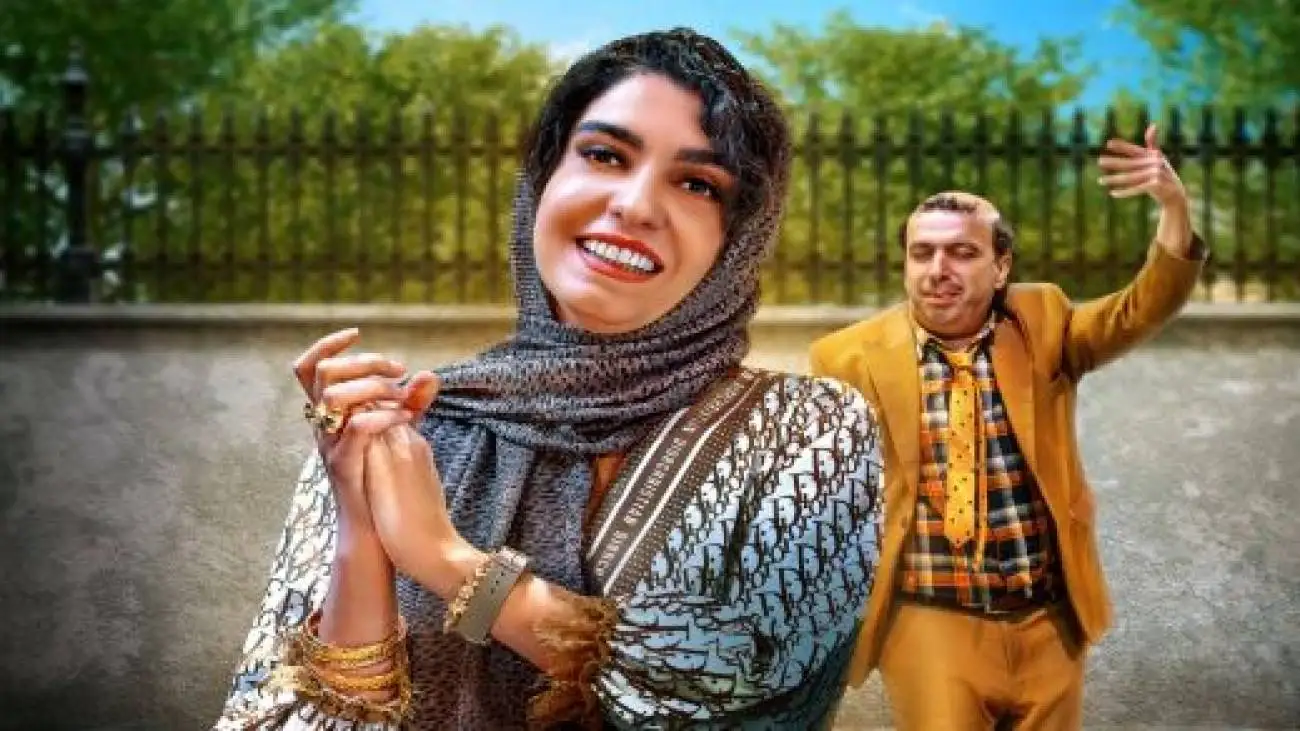 فیلم آواز شاد - عباس جمشیدی با علی صبوری چه رقص زنانه ای میکنن زدن به سیم آخر ...