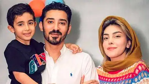 تصاویر - رضا قوچان نژاد در کنار خانواده - چه علاقه ای به بودن در کنار زن و بچه داره آقای فوتبالیست