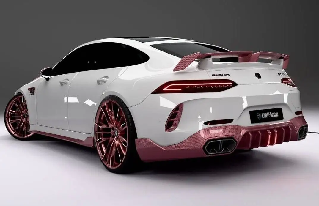 مرسدس amg gt 53 صورتی - جواهری که همه نگاه ها را به خود خیره می کند