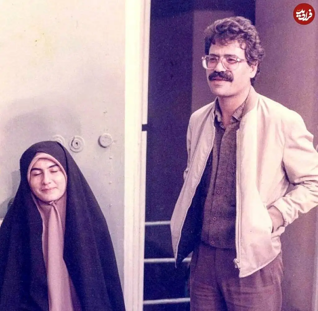 تصویر - سفر در زمان؛ گیتی خامنه مجری معروف تلویزیون در 22 سالگی در سال 65