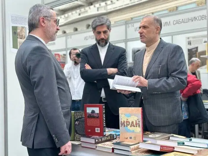 حضور ایران در نمایشگاه بین المللی کتاب ادبیات تفکری مسکو