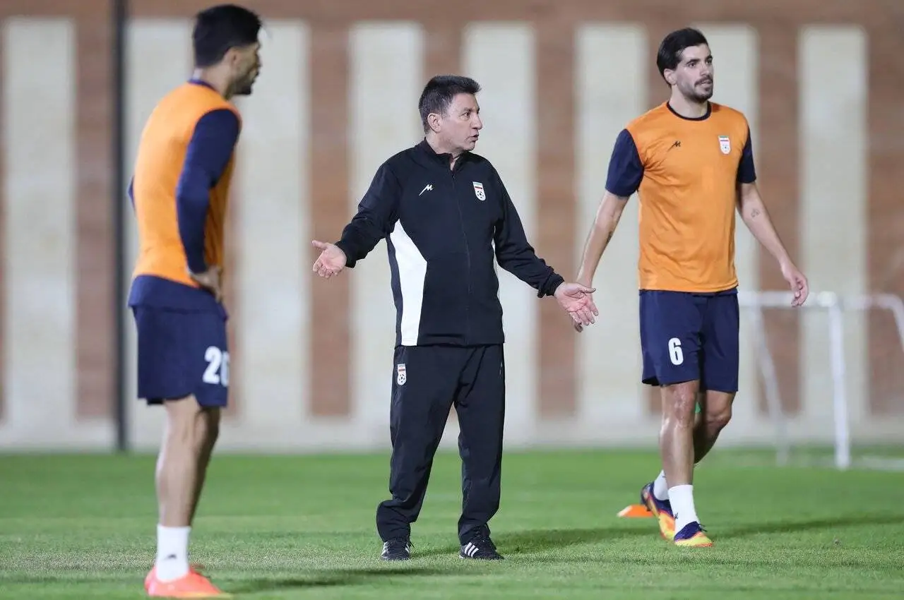 تصاویری از تمرینات تیم ملی فوتبال ایران زیر نظر قلعه نویی