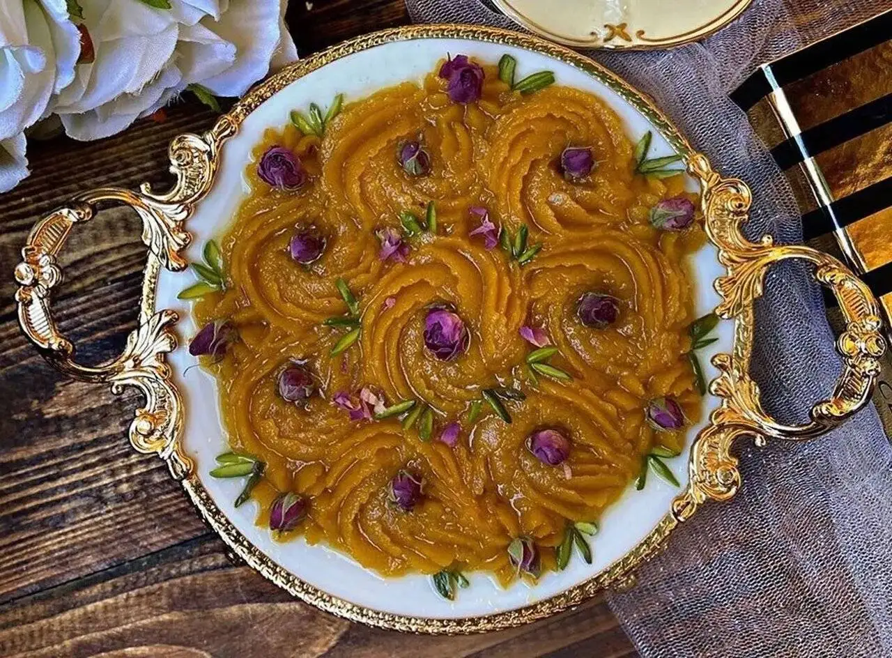 حلوای سه آرد ویژه ماه مبارک رمضان + روش تهیه