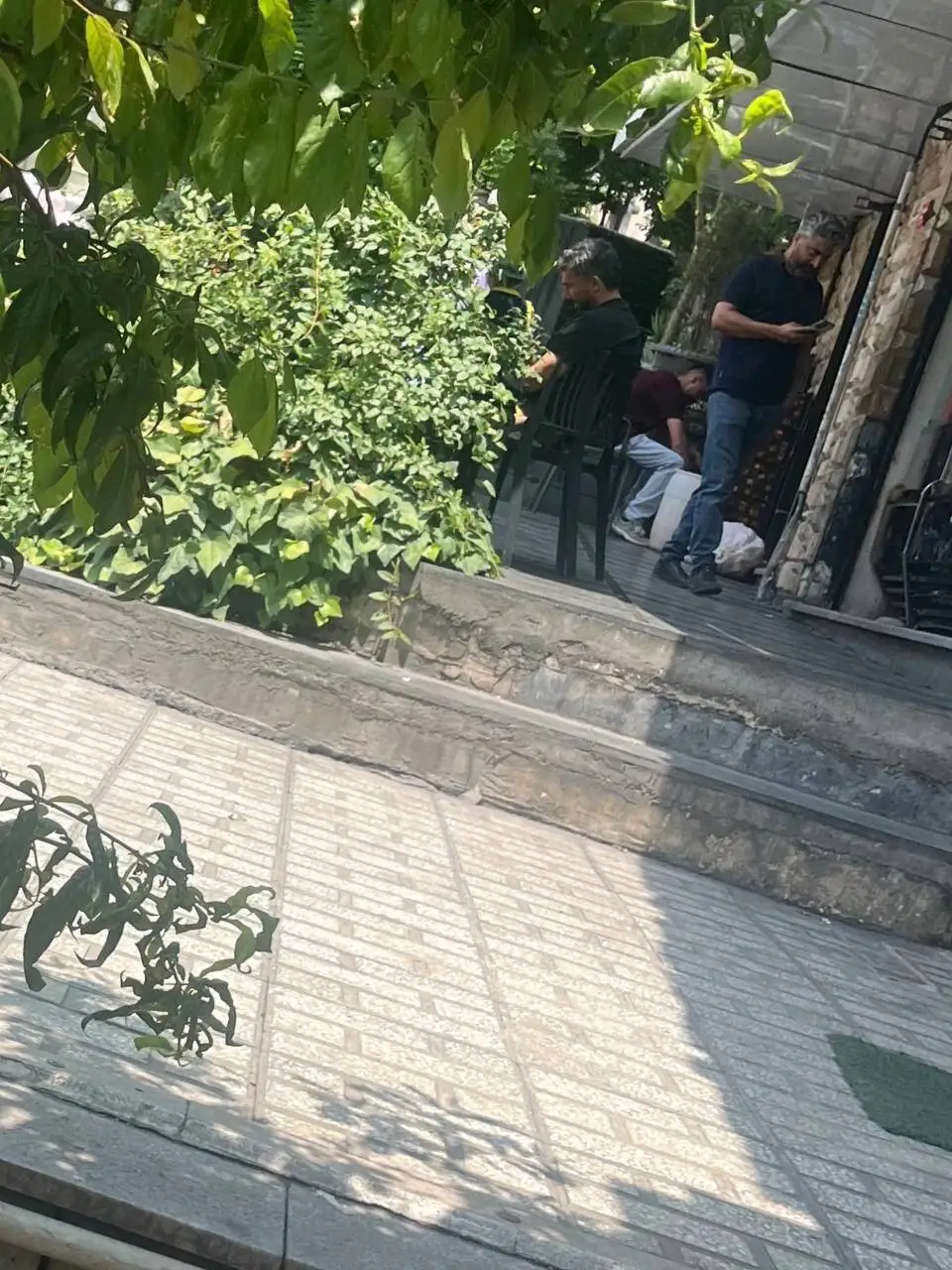 تصویر - تصویر جالب از حضور محمدحسین میثاقی در یک بستنی فروشی در کرج