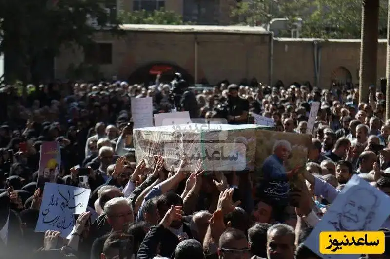 تصاویر - از حضور پژمان بازغی، زینب سلیمانی و تا مهوش وقاری، حسین یاری و سایر چهره های معروف در مراسم خاکسپاری محمد کاسبی ....