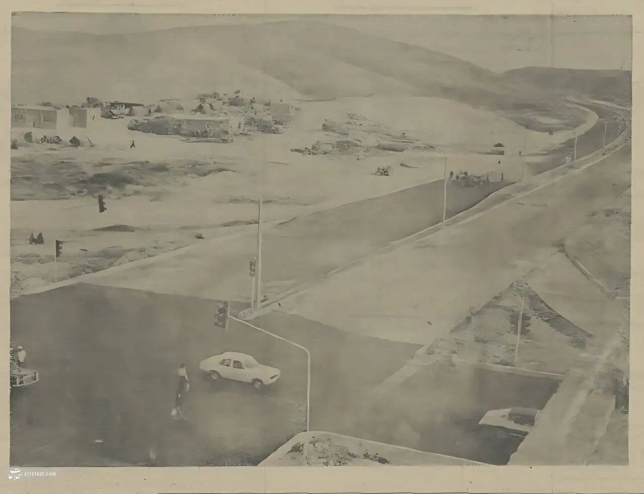 شاید باور نکنید اما این تصویر خیابان جردن است!